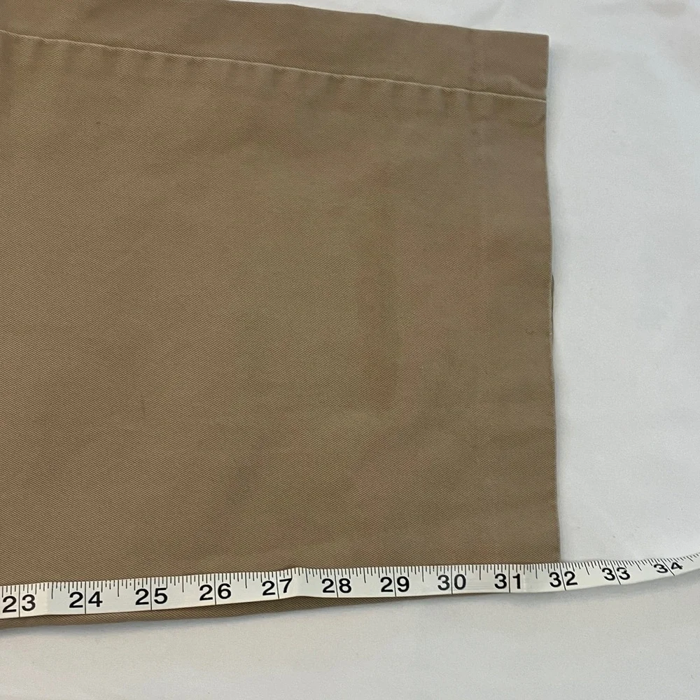 J. Crew Men's Flat Front Khaki Chinos